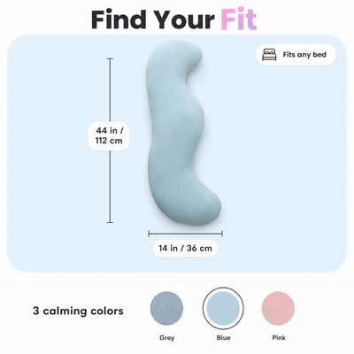 The Cuddle Curve™ Body Pillow